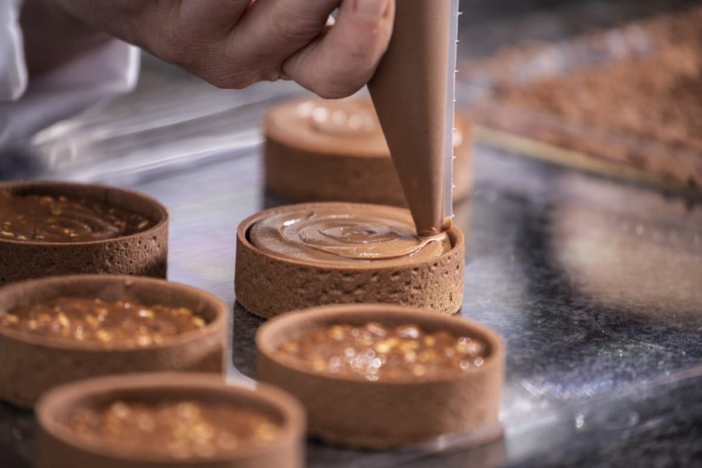 Un chocolat au lait de souchet